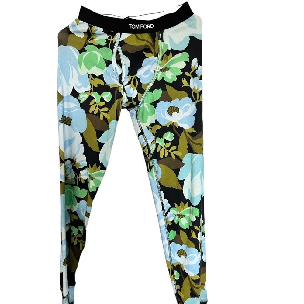 Tom Ford stretchy Floral Print PJ  Men sz SX